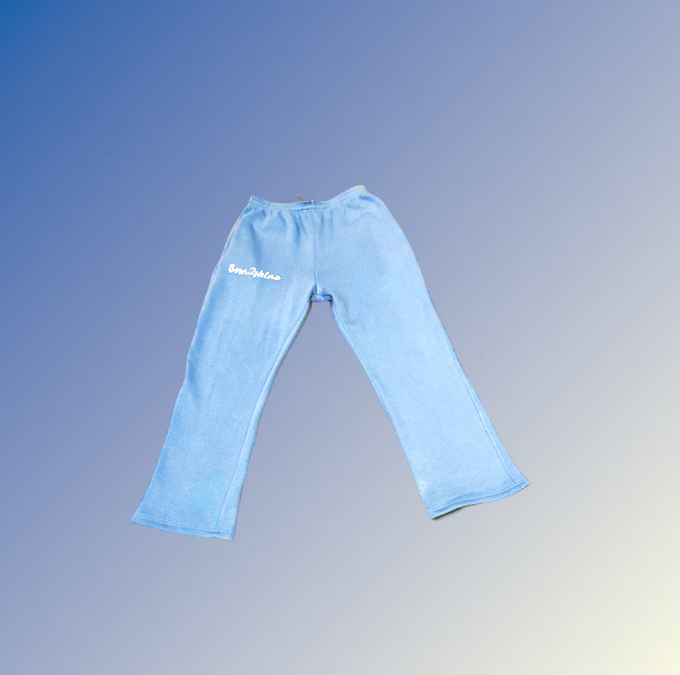 Flare Joggers (Baby blue)