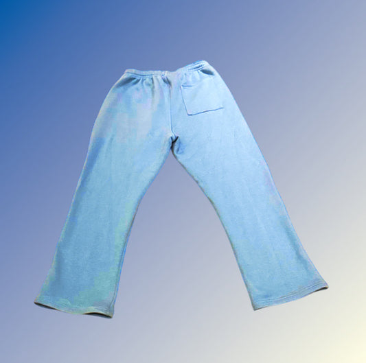 Flare Joggers (Baby blue)