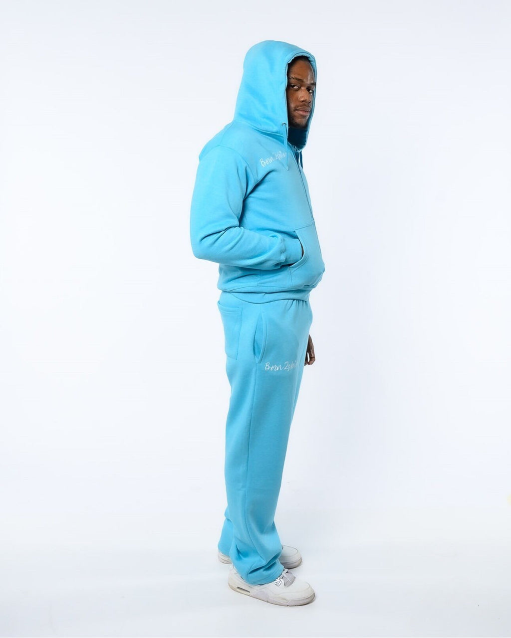 Born2shine Tracksuit (Icy blue)