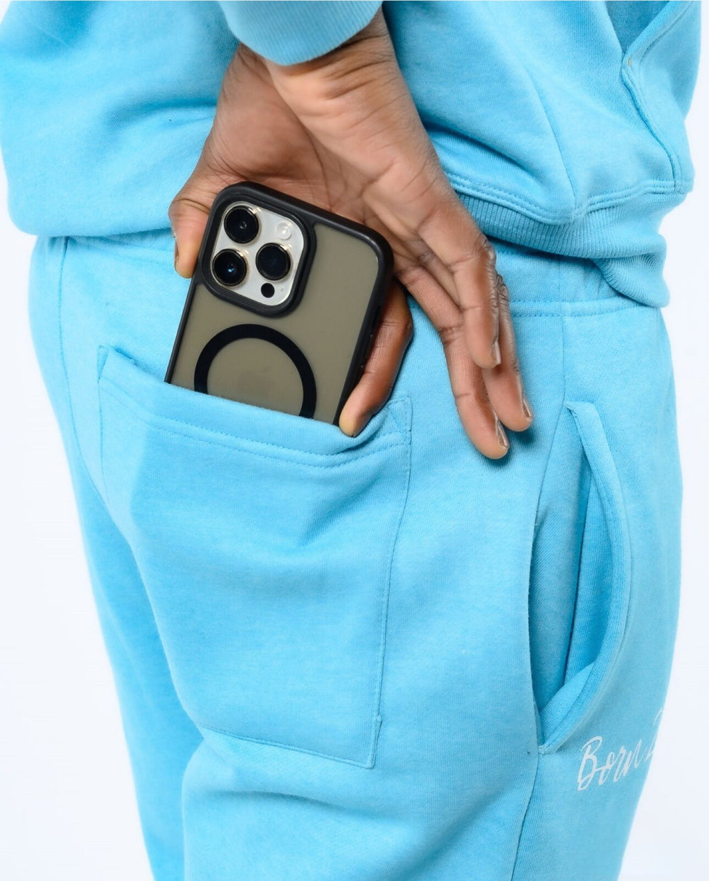 Born2shine Tracksuit (Icy blue)