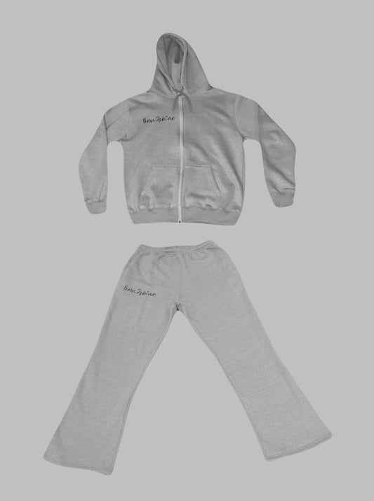 Born2hine Tracksuit (Cool Grey)