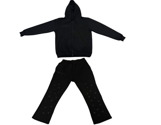 Born2shine Tracksuit W/stars (Black)