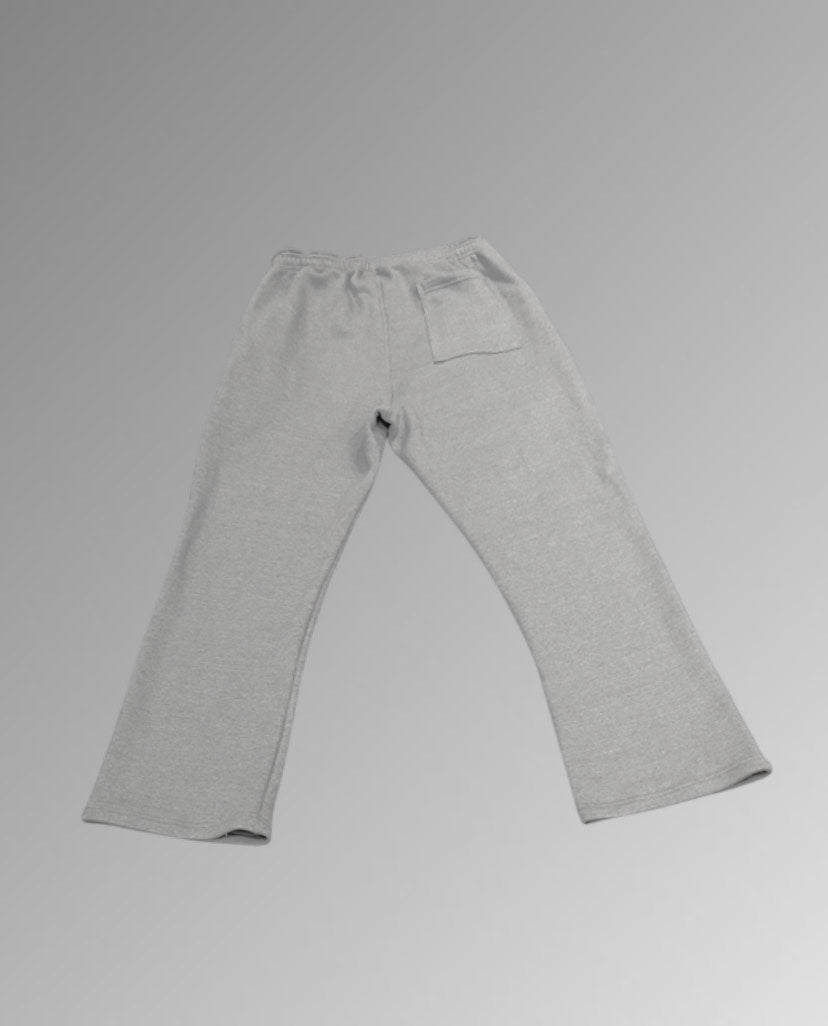 Flare Joggers W/stars (Cool Grey)